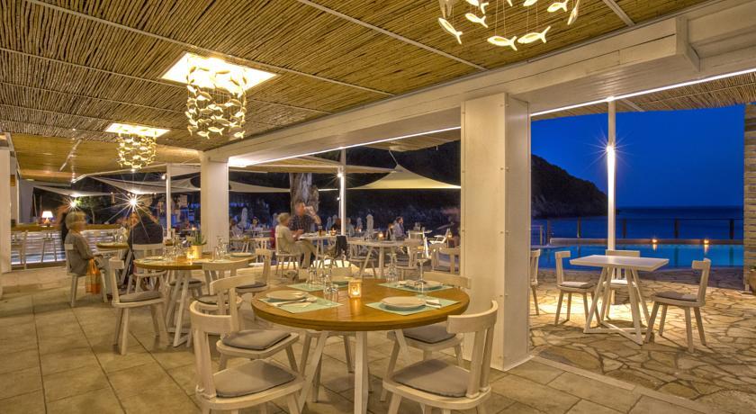 Akrotiri Beach Resort Hotel - Adult Friendly Paleokastritsa Luaran gambar Restaurant