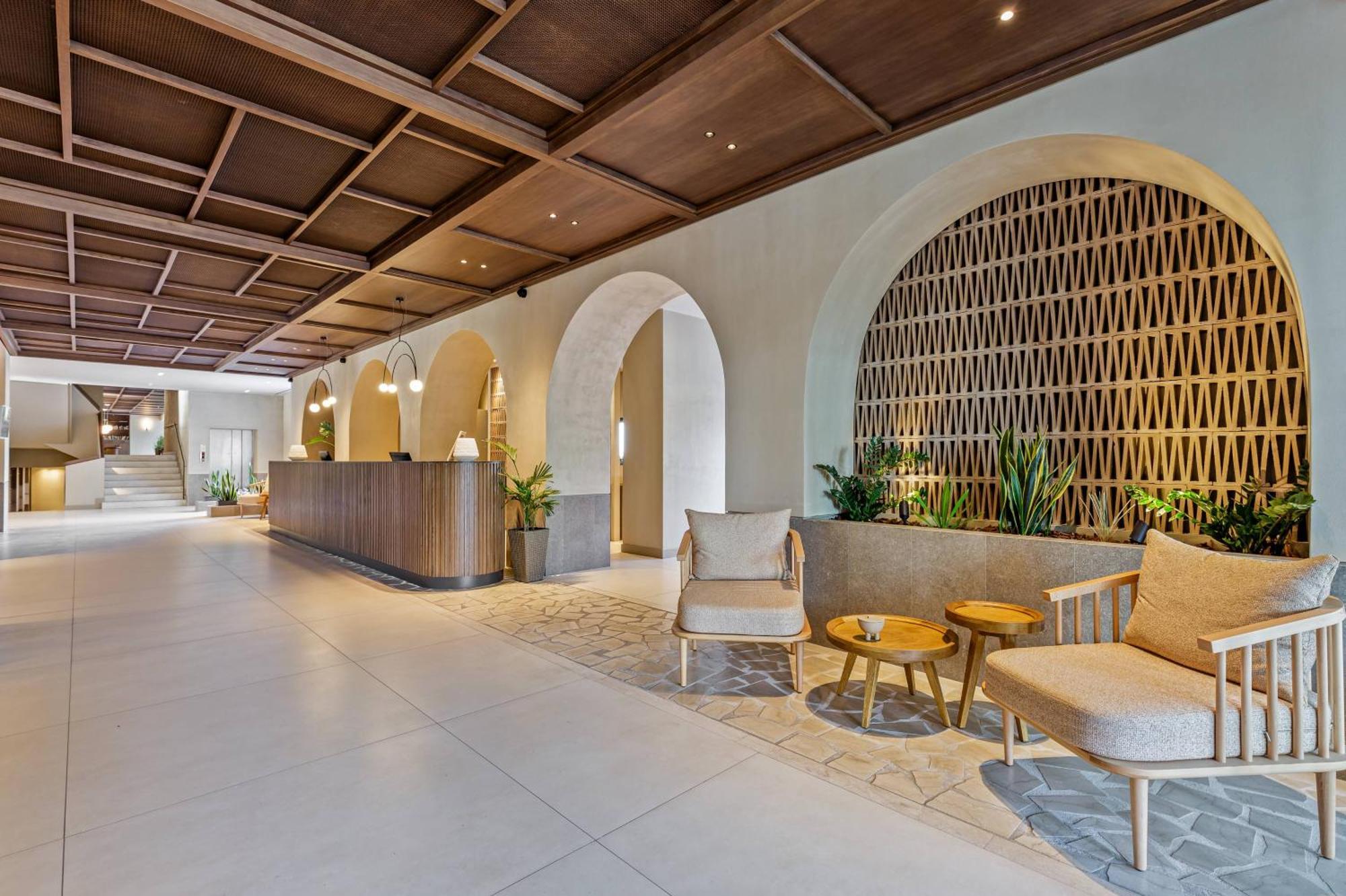 Akrotiri Beach Resort Hotel - Adult Friendly Paleokastritsa Luaran gambar The lobby of the hotel