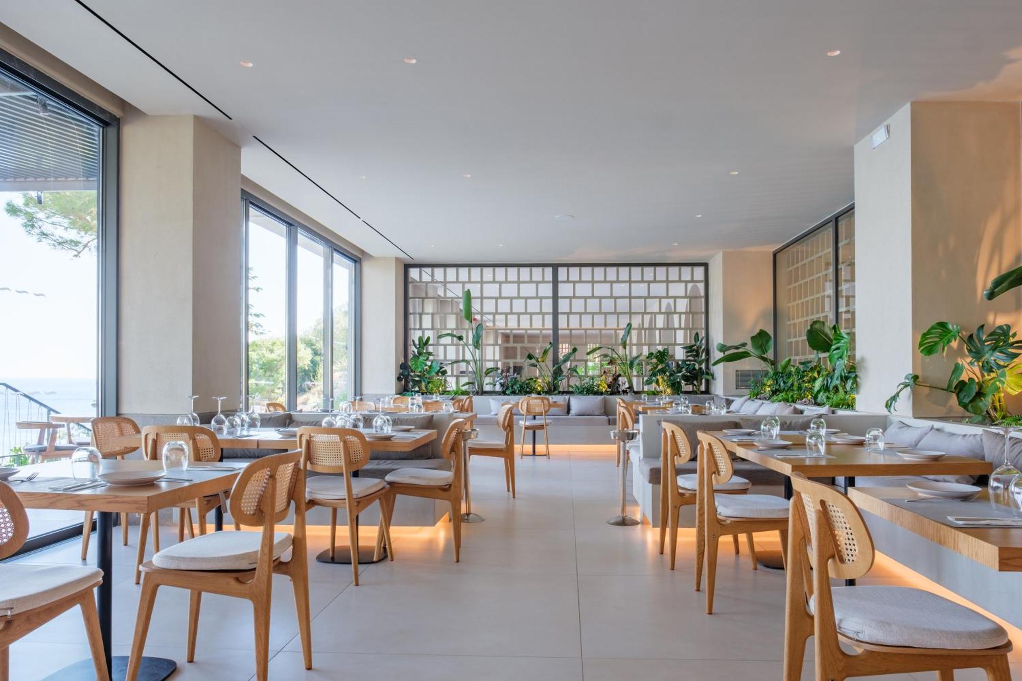 Akrotiri Beach Resort Hotel - Adult Friendly Paleokastritsa Luaran gambar Restaurant